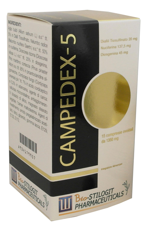 CAMPEDEX-5 15 COMPRESSE OVOIDALI 18 G - Farmadillo
