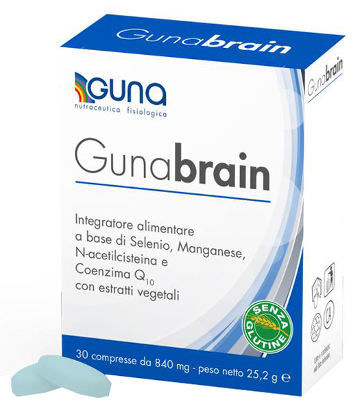 GUNABRAIN 30 COMPRESSE - Farmadillo