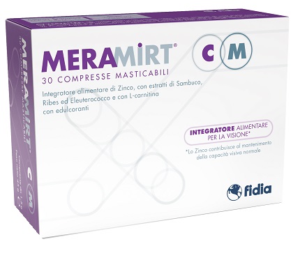 MERAMIRT CM 30 COMPRESSE MASTICABILI - Farmadillo