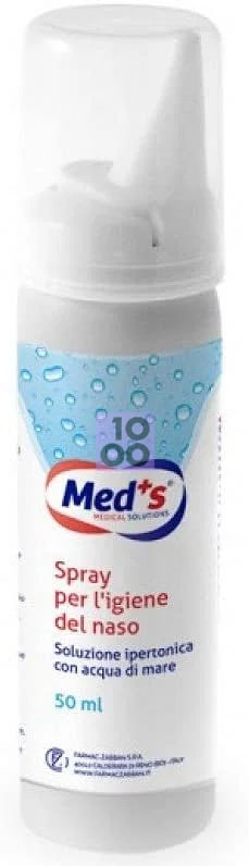 SPRAY MEDS IPERTONICO ACQUA NASO 50 ML - Farmadillo