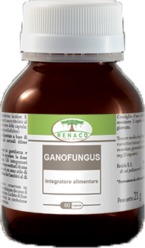 GANOFUNGUS 60 CAPSULE FLACONE 24 G - Farmadillo