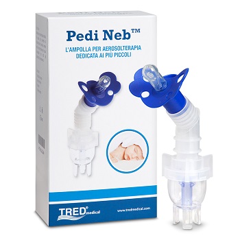 AMPOLLA AEROSOLTERAPIA PEDINEB INFANT CON CIUCCIO - Farmadillo