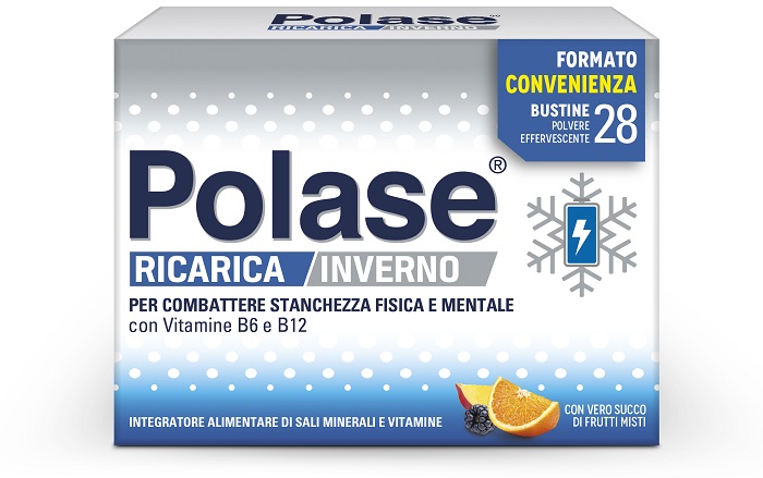 POLASE RICARICA INVERNO 28 BUSTINE DI POLVERE EFFERVESCENTE - Farmadillo