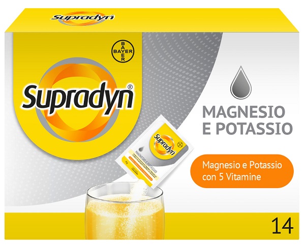 SUPRADYN MAGNESIO POTASSIO SENZA ZUCCHERO 14 BUSTINE 4 G - Farmadillo