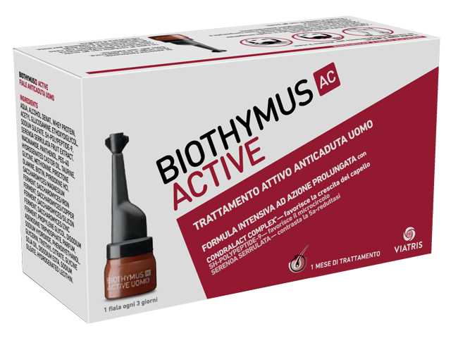 BIOTHYMUS AC ACTIVE TRATTAMENTO ATTIVO ANTICADUTA UOMO 10 FIALE 3,5 ML - Farmadillo