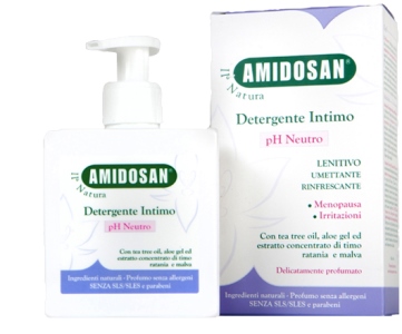 AMIDOSAN II NATURA DETERGENTE INTIMO PH NEUTRO 250 ML - Farmadillo