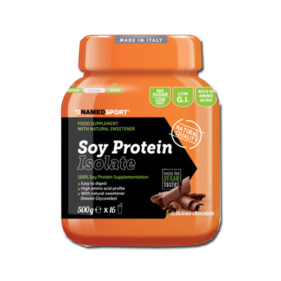 SOY PROTEIN ISOLATE DELICIOUS CHOCOLATE POLVERE 500 G - Farmadillo