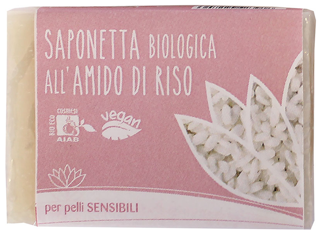 SAPONETTA AMIDO DI RISO BIO - Farmadillo