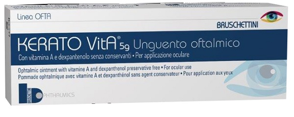 UNGUENTO OFTALMICO KERATO VITA 5 G - Farmadillo
