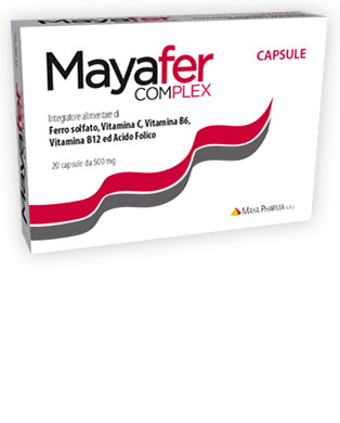 MAYAFER COMPLEX 20 CAPSULE BLISTER 10 G - Farmadillo