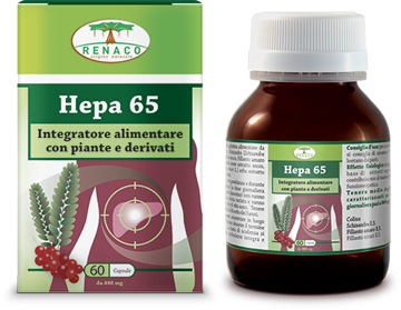HEPA 65 60 CAPSULE FLACONE 28,8 G - Farmadillo
