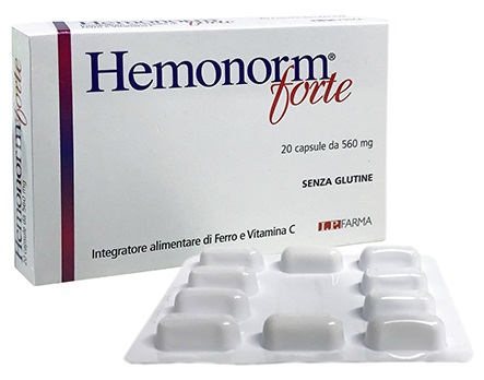 HEMONORM FORTE 20 CAPSULE - Farmadillo