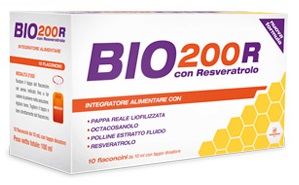 BIO200 R RESVERATROLO 10 FLACONCINI 10 ML - Farmadillo