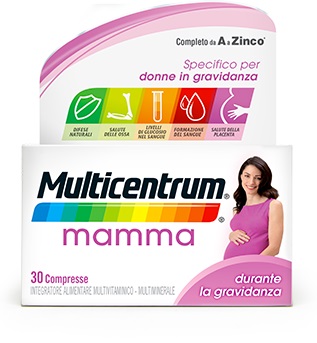 MULTICENTRUM MAMMA 30 COMPRESSE - Farmadillo