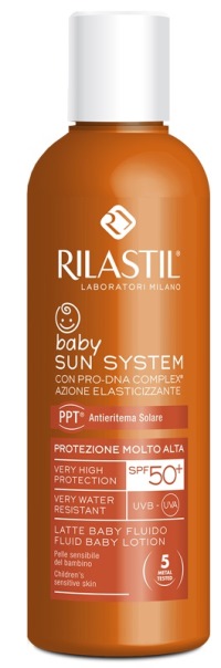 RILASTIL SUN SYSTEM PHOTO PROTECTION THERAPY SPF50+ BABY FLUIDO 200 ML - Farmadillo