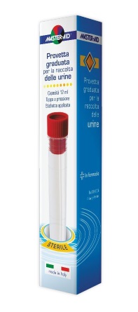 PROVETTA RACCOLTA URINA MASTER-AID 12 ML - Farmadillo