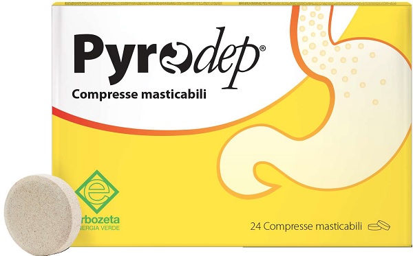 PYRODEP 24 COMPRESSE MASTICABILI - Farmadillo