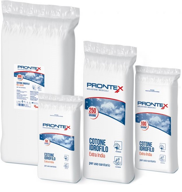 COTONE IDROFILO EXTRA INDIA PRONTEX 500 G - Farmadillo