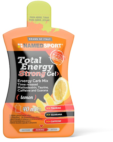 TOTAL ENERGY STRONG LEMON GEL 40 ML - Farmadillo