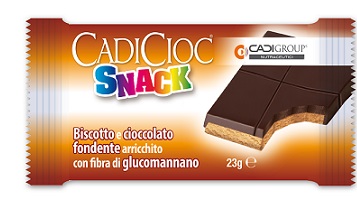 CADICIOC SNACK FONDENTE 1 BARRETTA MONOPORZIONE - Farmadillo