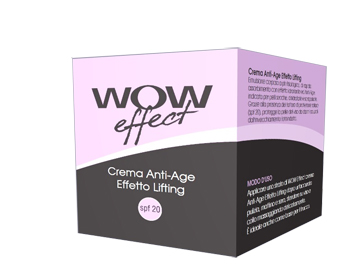 WOW EFFECT CREMA ANTIAGE EFFETTO LIFTING SPF 20 50 ML - Farmadillo