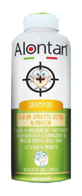 ALONTAN SHAMPOO ANTIPIDOCCHI 200 ML - Farmadillo