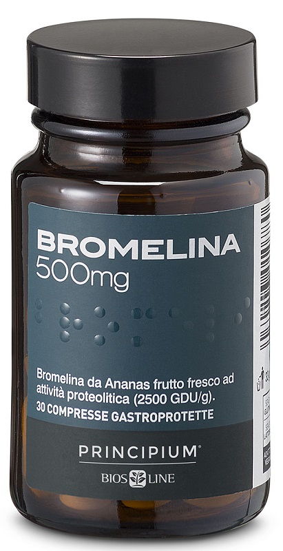 PRINCIPIUM BROMELINA 30 COMPRESSE - Farmadillo