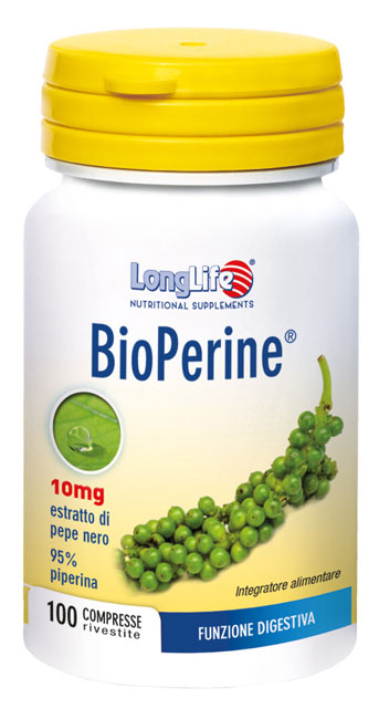 LONGLIFE BIOPERINE 100 COMPRESSE - Farmadillo