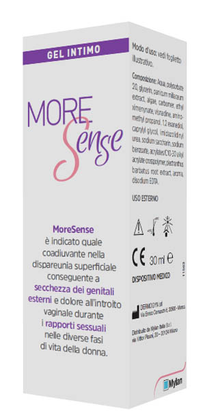 MORESENSE GEL TUBO 30 ML - Farmadillo