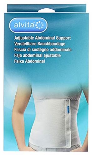 ALVITA FASCIA ADDOMINALE MISURA 3 CIRCONFERENZA 110-130 CM - Farmadillo