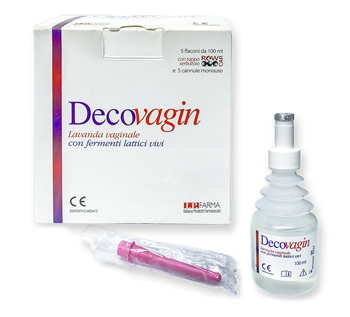 DECOVAGIN 5 FLACONI DA 100 ML + 5 CANNULE MONOUSO - Farmadillo