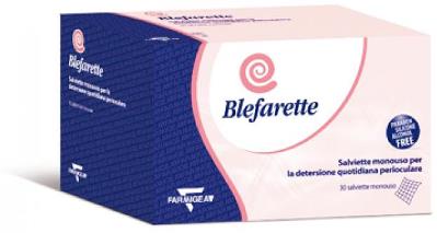 SALVIETTINE OCULARI MEDICATE BLEFARETTE SENZA PARABENI SENZA SILICONE SENZA ALCOOL 30 PEZZI - Farmadillo