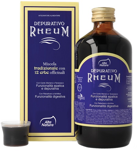 DEPURATIVO RHEUM MISCELA ERBE OFFICINALI 250 ML - Farmadillo