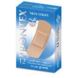 CEROTTO PRONTEX SKIN STRIPS FORMATO GRANDE ASTUCCIO 12 PEZZI - Farmadillo