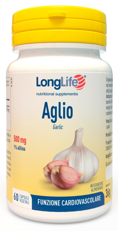 LONGLIFE AGLIO 60 CAPSULE VEGETALI - Farmadillo
