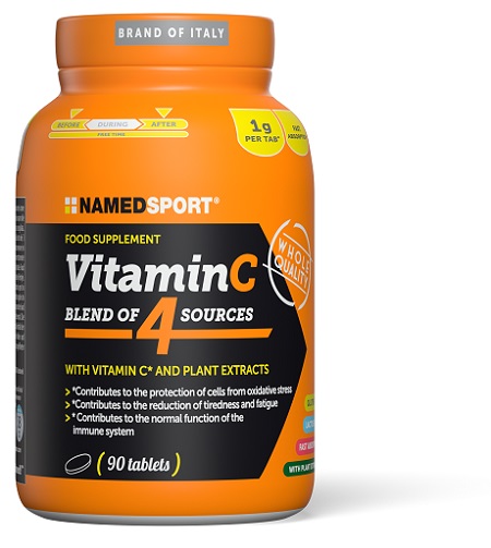 VITAMIN C 4 NATURAL BLEND 90 COMPRESSE - Farmadillo