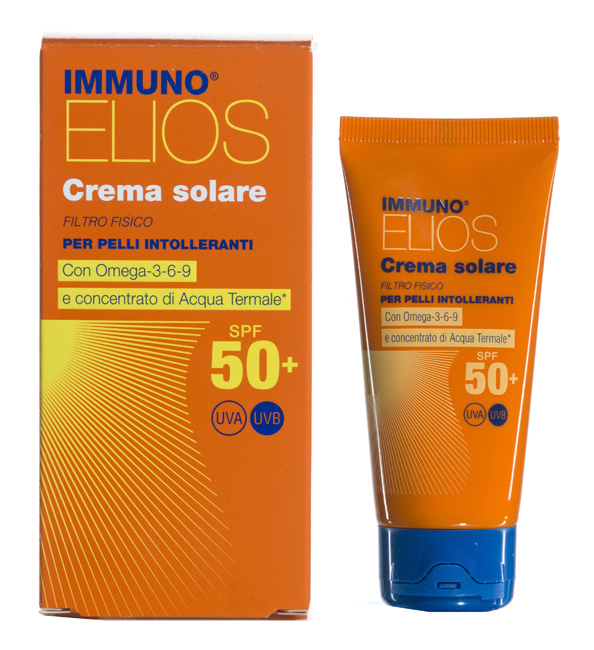 IMMUNO ELIOS  CREMA SOLARE SPF 50+ PELLI INTOLLERANTI - Farmadillo