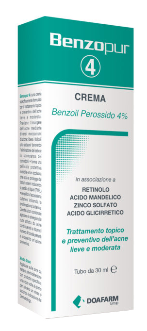 BENZOPUR 4 CREMA 30 ML - Farmadillo