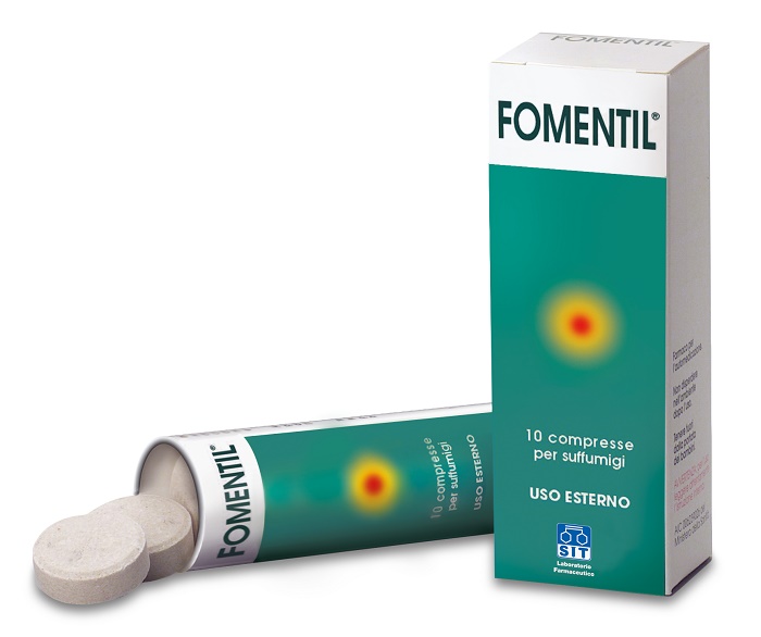 FOMENTIL 10 COMPRESSE X SUFFUMIGI - Farmadillo