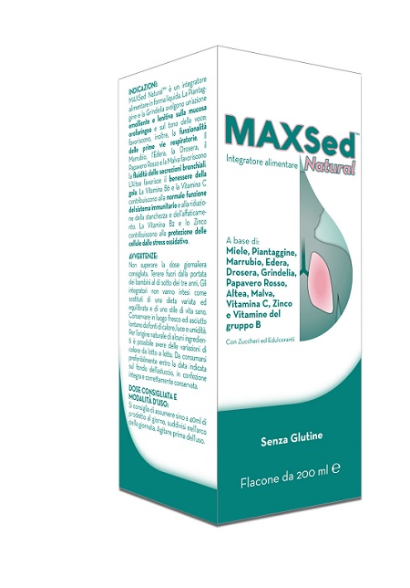 MAXSED NATURAL 200 ML - Farmadillo