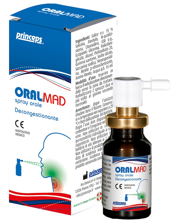 ORALMAD SPRAY 15 ML - Farmadillo