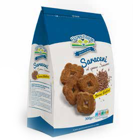 HAPPY FARM BISCOTTI SARACENI 300 G - Farmadillo