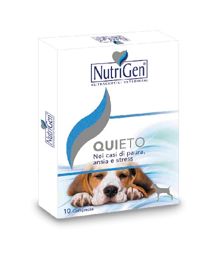 QUIETO CANE 10 COMPRESSE NUTRIGEN - Farmadillo