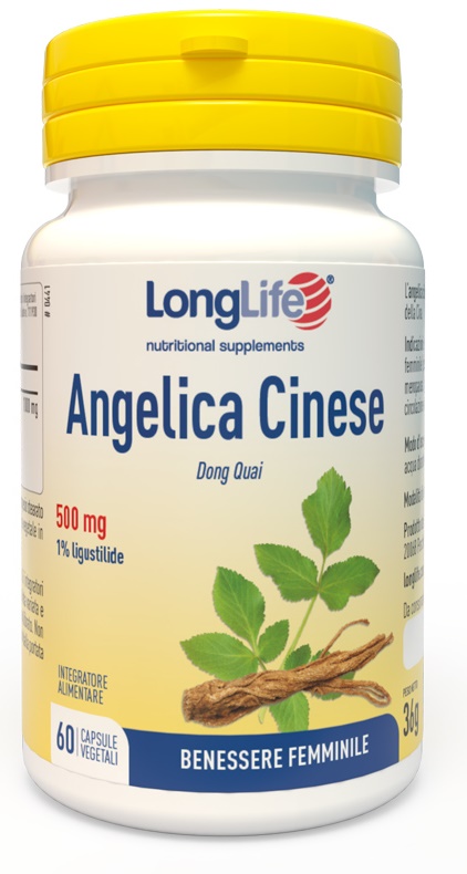 LONGLIFE ANGELICA CINESE 60 CAPSULE VEGETALI - Farmadillo