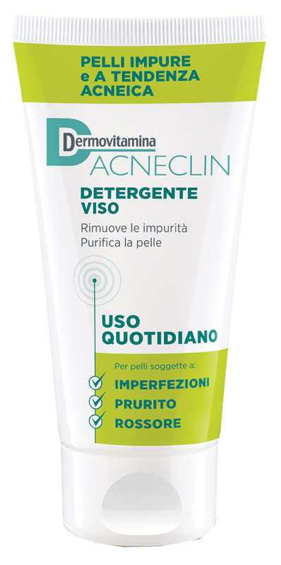 DERMOVITAMINA ACNECLIN DETERGENTE VISO USO QUOTIDIANO 200 ML - Farmadillo