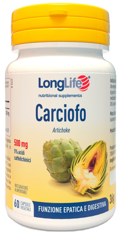 LONGLIFE CARCIOFO 60 CAPSULE VEGETALI - Farmadillo