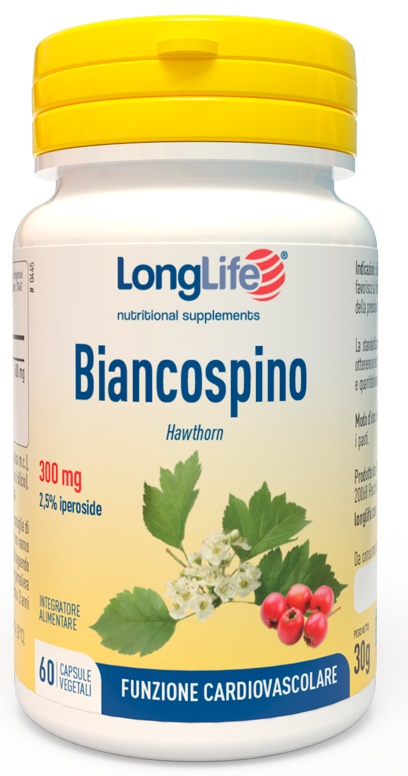 LONGLIFE BIANCOSPINO 60 CAPSULE VEGETALI - Farmadillo