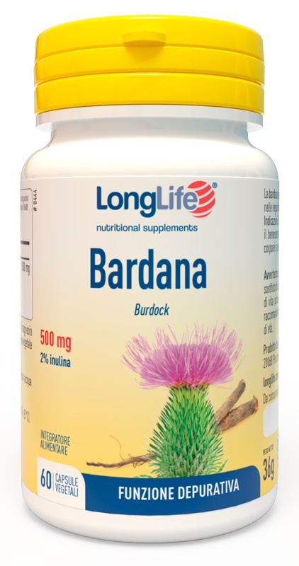 LONGLIFE BARDANA 60 CAPSULE VEGETALI - Farmadillo