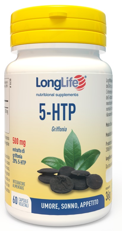 LONGLIFE 5-HTP 60 CAPSULE VEGETALI - Farmadillo