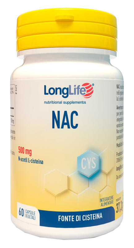LONGLIFE NAC 60 CAPSULE VEGETALI - Farmadillo